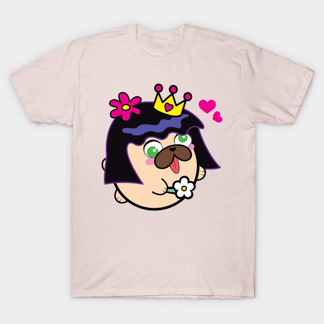 Doopy the Pug Puppy - Mother's Day T-Shirt by Poopy_And_Doopy